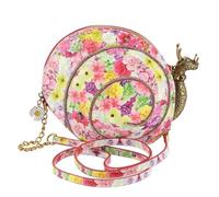 Betsey Johnson Snailed It Crossbody Floral