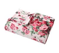 Betsey Johnson - Throw Blanket, Ultra Soft & Cozy Plush Home Decor, All Season Bedding (Vintage Floral Pink, Oversized Throw)