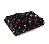Betsey Johnson - Throw, Ultra-Soft Plush Blanket, Use for Couch, Bed, or Lounges, Dorm Essentials (Betsey Signature, 50" x 70")