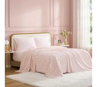 Betsey Johnson - Twin XL Bed Sheet Set with Pillowcase, Deep Pocket Bedding