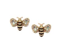 Betsey Johnson Women's Bumble Bee Stud Earrings in Lemon Betsey Johnson Lemon One Size