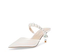 Betsey Johnson Women's Evey Pump, Ivory, 8 UK