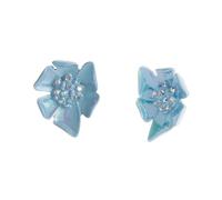 Betsey Johnson Women's Garden Glam Flower Stud Earrings
