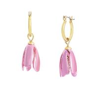 Betsey Johnson Women's Garden Glam Tulip Huggie Earrings