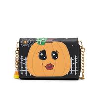 Betsey Johnson Women's Gourdgous Wallet Crossbody, Black Multi, One Size