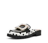 Betsey Johnson Women's Grayce Loafer, Polka Dot Multi, 7.5 UK