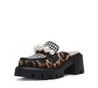 Betsey Johnson Women's Haizel Loafer, Leopard Multi, 4.5 UK