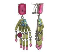 Betsey Johnson Womens Halloween Earrings, One Size, Zinc, No Gemstone