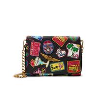 Betsey Johnson Women's Jet Set Wallet Crossbody, Multi, One Size