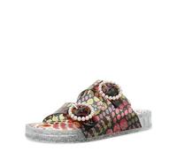 Betsey Johnson womens Landin, Black Multi, 7