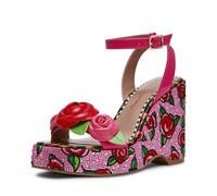 Betsey Johnson Women's Lizzete, Fuchsia Rose, 10