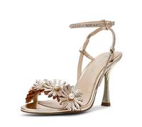 Betsey Johnson womens Mylee, Gold, 8.5