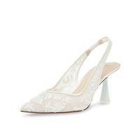 Betsey Johnson Women's Nikki Pump, Ivory, 6 UK