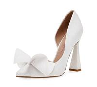 Betsey Johnson Women's Nobble Pump, Ivory, 6 UK