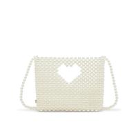 Betsey Johnson Women's Pearl Gossip Top Handle Crossbody Bag, One Size