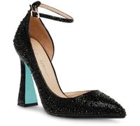 Betsey Johnson Womens Ramsy, Black, 5.5