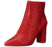 Betsey Johnson Women's Sb-Cady Ankle Boot, Red, 7 UK