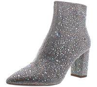 Betsey Johnson Women's Sb-Cady Ankle Boot, Rhinestone, 7 UK