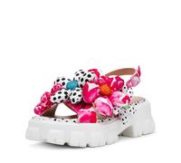 Betsey Johnson Women's Serphina Sandal, Pink Multi, 5.5 UK