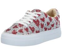 Betsey Johnson Women's Sidny Sneaker, Heart, 8 UK