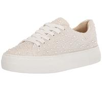 Betsey Johnson Women's Sidny Sneaker, Pearl, 4.5 UK