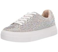 Betsey Johnson Women's Sidny Sneaker, Rhinestone, 5.5 UK