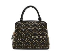 Betsey Johnson Women's Stud Wallet Satchel, Black, One Size