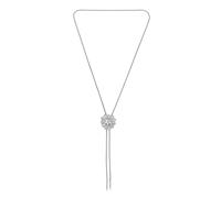 Betsey Johnson Women's Western Glam Heart Medallion Bolo Necklace