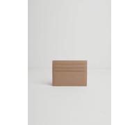 Betsy & Floss Leather Card Holder In Taupe Taupe