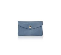 Betsy & Floss Medium Popper Leather Purse In Light Blue Light Blue One Size