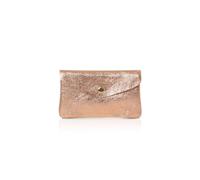 Betsy & Floss Medium Popper Leather Purse In Rose Gold Rose Gold One Size