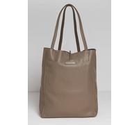 Betsy & Floss 'milan' Soft Leather Tote Bag In Beige Beige