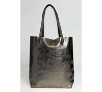 Betsy & Floss 'milan' Soft Leather Tote Bag In Metallics Metallics One Size