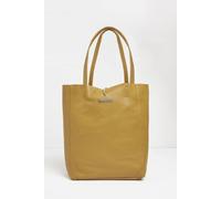 Betsy & Floss 'milan' Soft Leather Tote Bag In Yellow Yellow