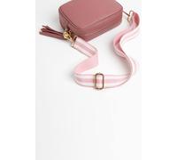 Betsy & Floss 'verona' Crossbody Tassel Bag With Candy Strap In Dusty Pink Dusty Pink One Size