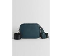 Betsy & Floss 'verona' Crossbody Tassel Bag With Leopard Strap In Teal Teal