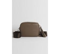 Betsy & Floss Women's 'Verona' Crossbody Tassel Bag With Leopard Strap in Taupe Betsy & Floss Taupe One Size
