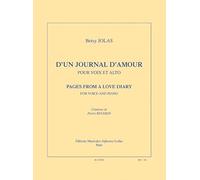 Betsy Jolas: D'un Journal D'amour: Voice: Vocal Work