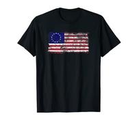 BETSY ROSS FLAG USA UNITED STATES 13 STAR CANTON T-Shirt