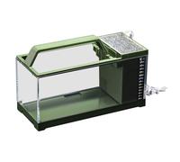 Betta Aquarium - Kompaktes Fischbecken Filter Licht, | Nano Aquarium Set, Tisch Aquarium | Klare Wasserhaltung System, Integrierte LED Beleuchtung for Home Desk Office Decoration