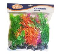 Betta Budget Mixed Plants 10 Pack for Fish - 12 inch