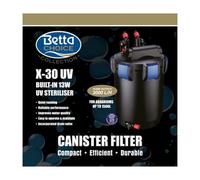 Betta Choice X-30 Uv Canister Filter For Aquariums Up To 1500L