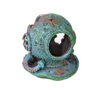 Betta Divers Helmet Aquarium Decoration - Single