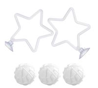 Betta Fish Enrichment Toys - 2 Piece Practice Ring, Interactive Stimulating Betta Toy | Aquarium Training, Feeding, Playing, Beginner, Keeper, Habitat Care, Safe, Durable SafeG