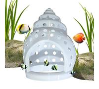 Betta Fish Hammock | Aquarium Fish Feeding Rings - Shrimp Cave Betta Log - for Desktop Home Office Children's Room Bedroom Hotel Pet Store