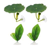 Betta Fish Leaf - Betta Leaf Hammock | Aquarium Ornament, Adjustable Suction Cup 4X Simulating Soft Hammock, Rest Cushion For Breeding Tanks, Sleep Support, Accessory