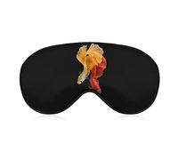 Betta Fish,Siamese Fighting Fish Sleep Mask Soft Eye Mask Eye Cover Eyeshade Blindfold with Adjustable Strap