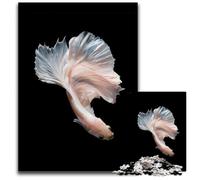 Betta Fish Siamese Koi V Jigsaw Puzzles for Adults 1000 Piece Puzzles for Adults for Teenagers & Teens Ideal Birthday 1000 PCS(38x26cm)