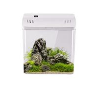Betta Fish Tank - Small Saltwater Fish Tank - Pets Accessories for Jellyfish Frog Shrimp Turtles Reef Offices Table Desk Home