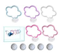 Betta Fish Toys - 5 Pieces Colorful Suction Cup Aquarium Accessories